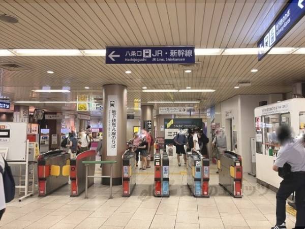 地下鉄京都駅