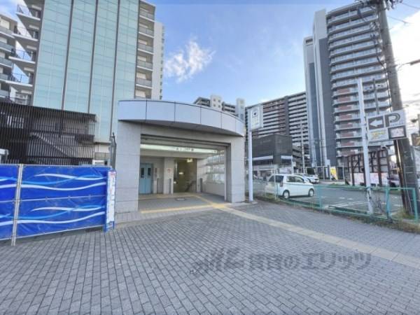 地下鉄六地蔵駅　4番出口