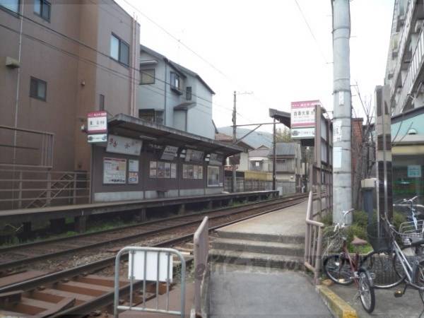 嵐電鹿王院駅