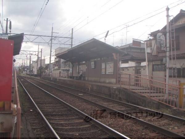 嵐電等持院駅
