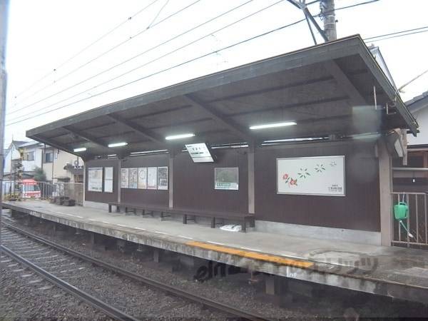 嵐電宇多野駅