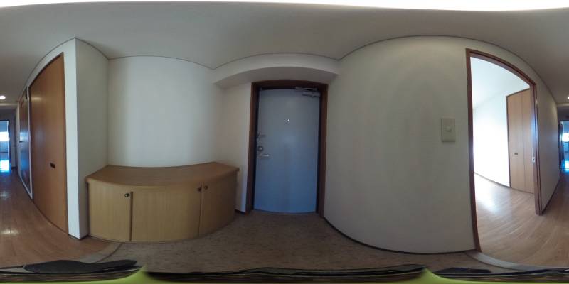 パノラマ画像玄関