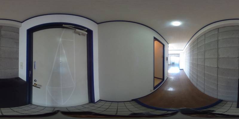 パノラマ画像玄関