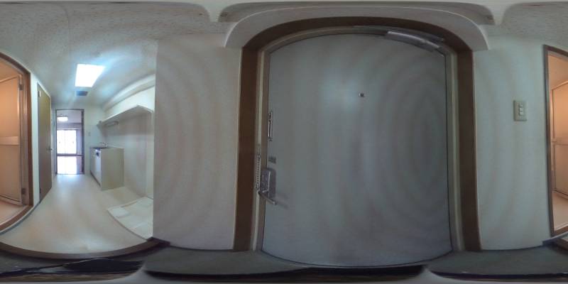 パノラマ画像玄関