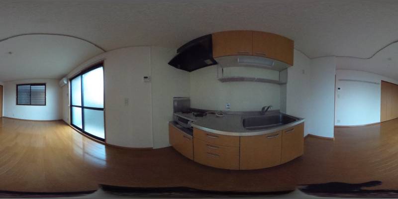 パノラマ画像リビング