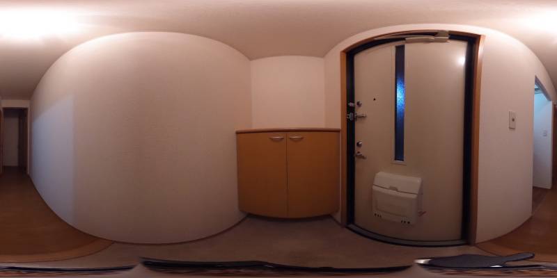 パノラマ画像玄関