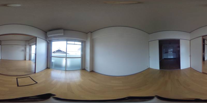 パノラマ画像洋室