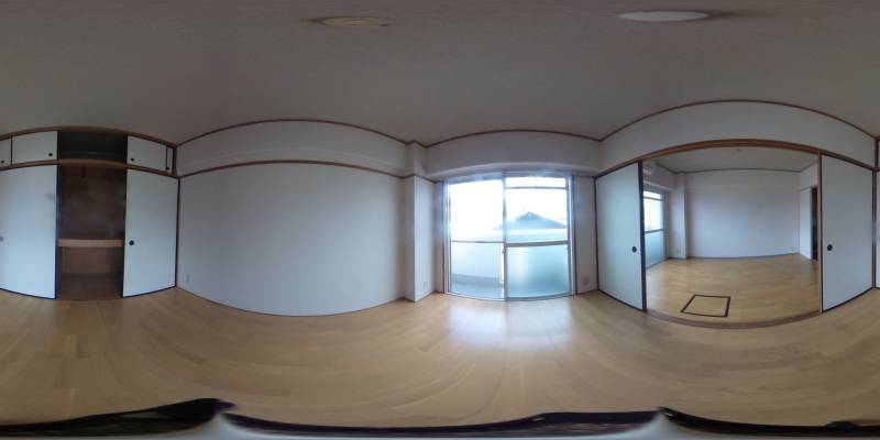 パノラマ画像洋室