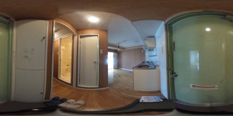 パノラマ画像玄関