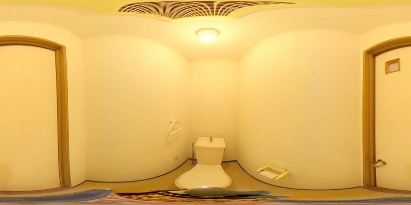 パノラマ画像トイレ