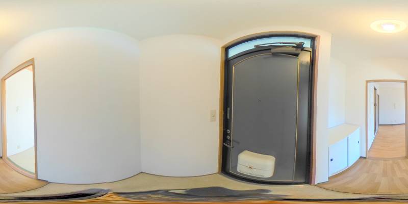 パノラマ画像玄関