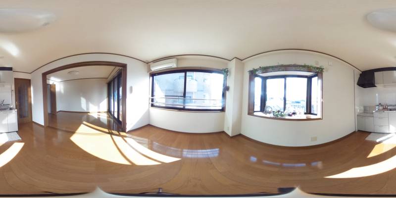 パノラマ画像ダイニング