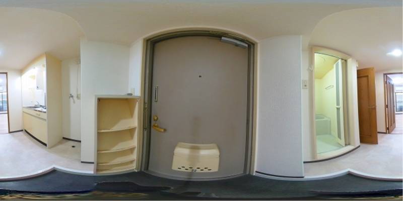 パノラマ画像玄関