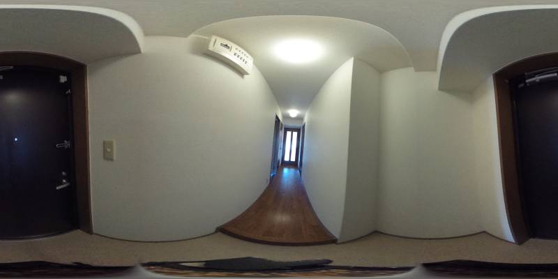 パノラマ画像玄関