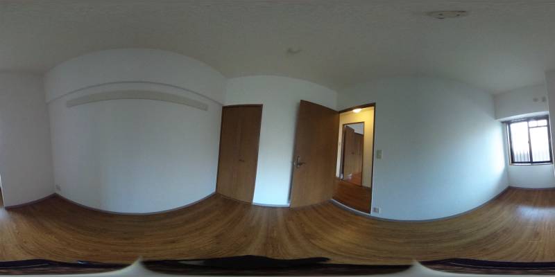 パノラマ画像洋室