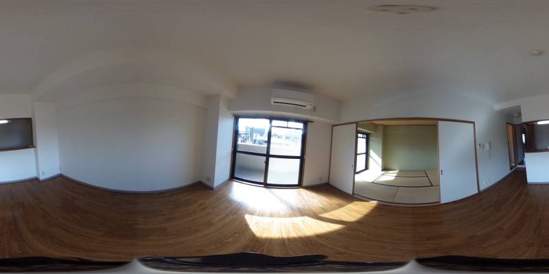 パノラマ画像リビング