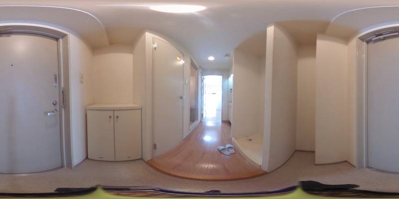 パノラマ画像玄関