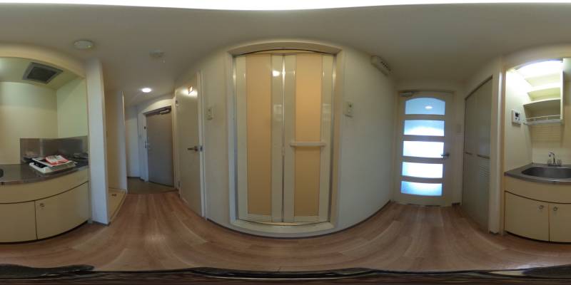 パノラマ画像キッチン