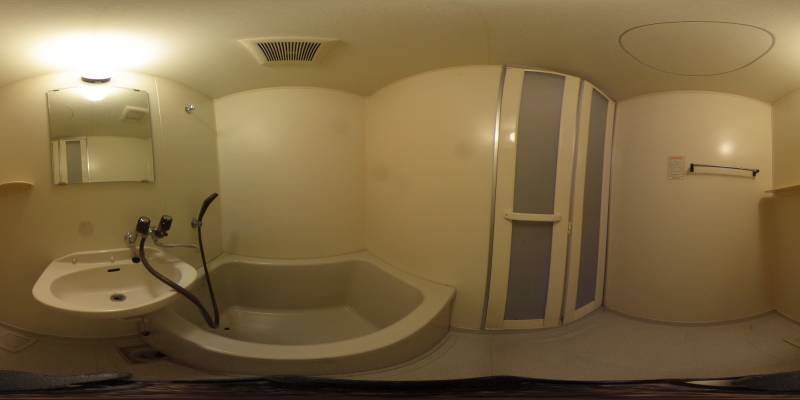 パノラマ画像バスルーム