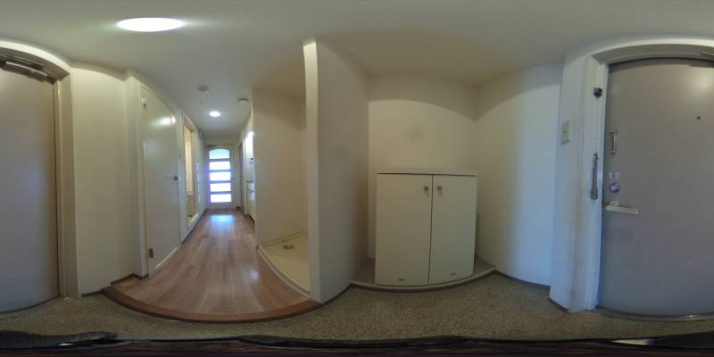 パノラマ画像玄関