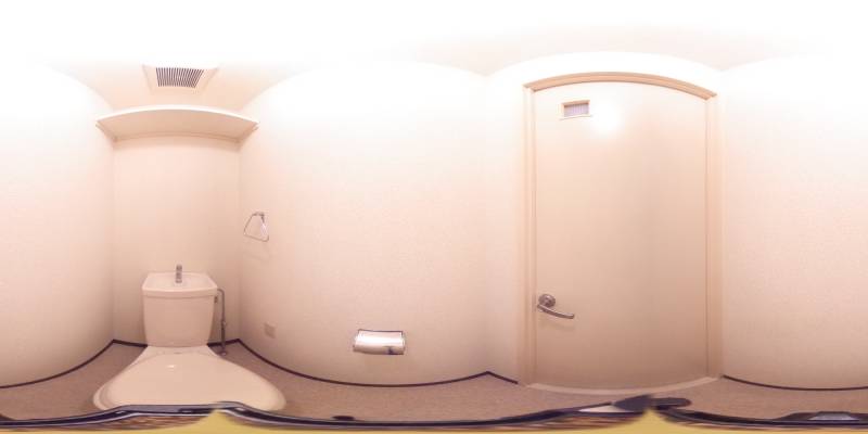 パノラマ画像トイレ