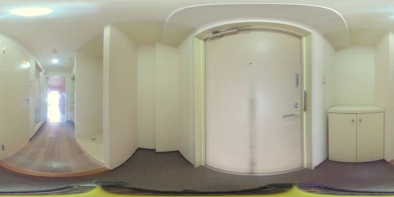 パノラマ画像玄関