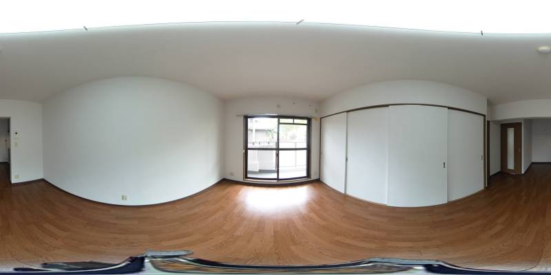 パノラマ画像リビング