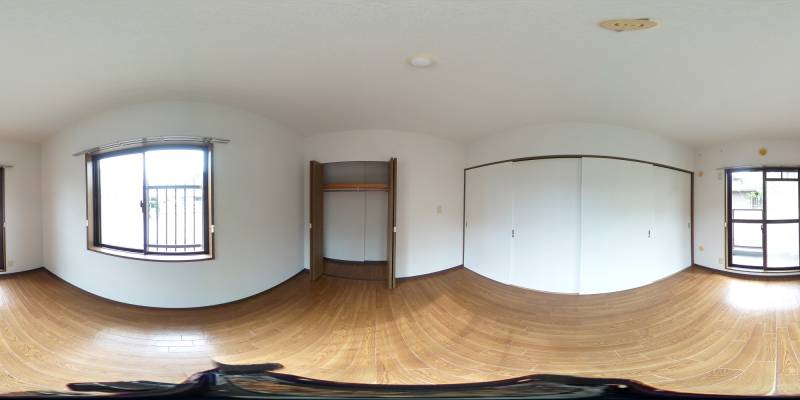 パノラマ画像洋室