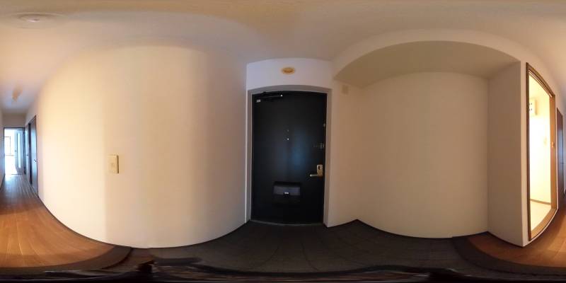 パノラマ画像玄関