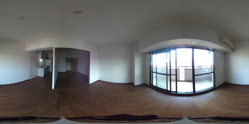 パノラマ画像リビング