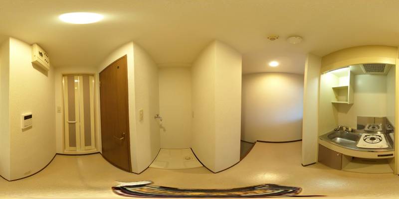 パノラマ画像キッチン