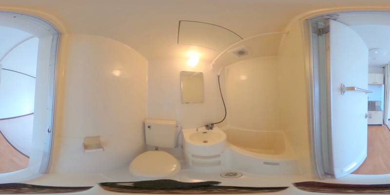 パノラマ画像バスルーム