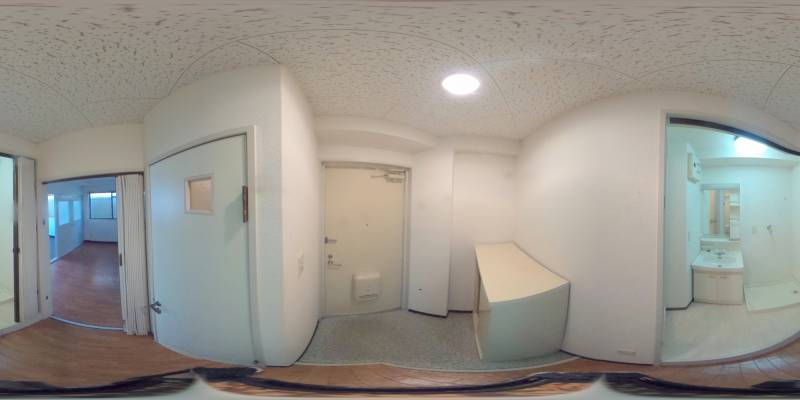 パノラマ画像玄関