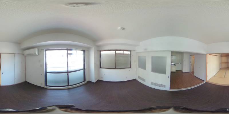 パノラマ画像洋室