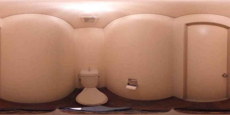 パノラマ画像トイレ