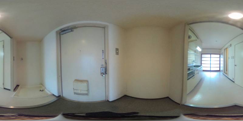 パノラマ画像玄関