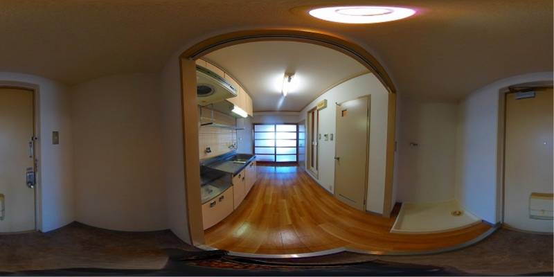 パノラマ画像玄関