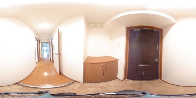 パノラマ画像玄関