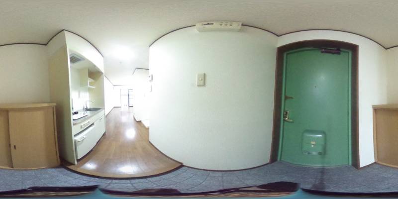 パノラマ画像玄関