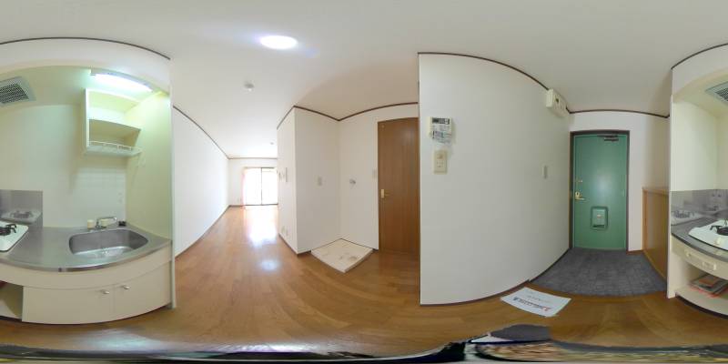 パノラマ画像キッチン