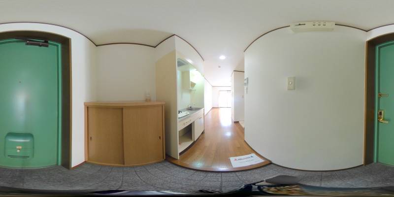 パノラマ画像玄関