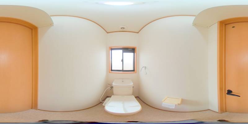 パノラマ画像トイレ