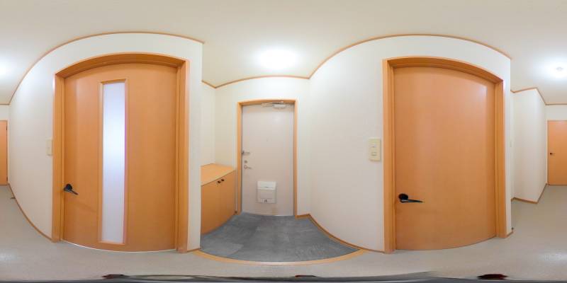 パノラマ画像玄関