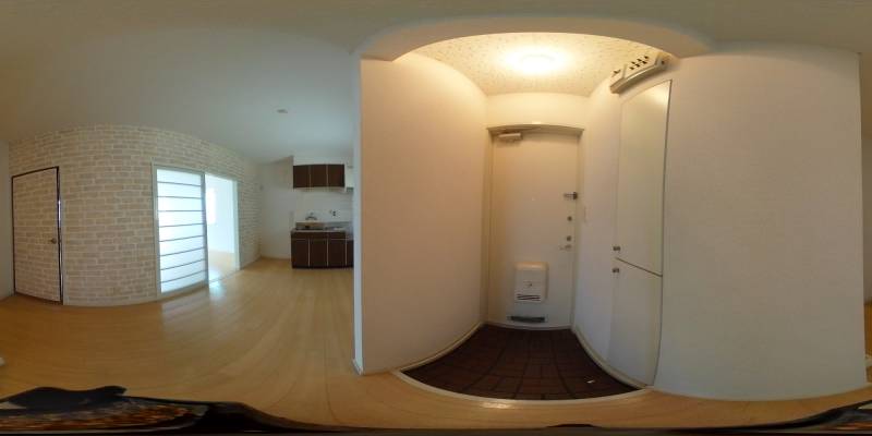 パノラマ画像玄関