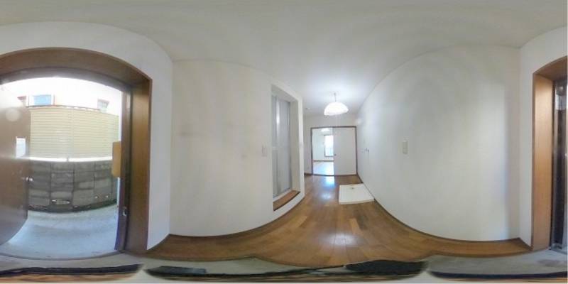 パノラマ画像玄関