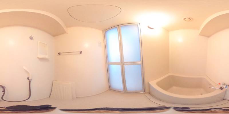 パノラマ画像バスルーム