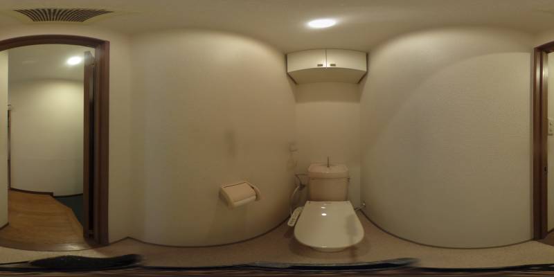 パノラマ画像トイレ