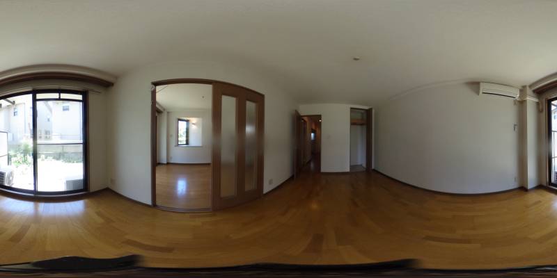 パノラマ画像洋室