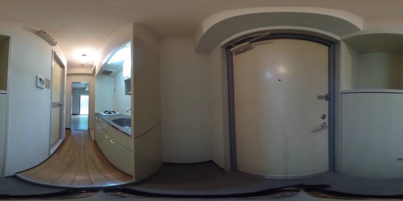 パノラマ画像玄関