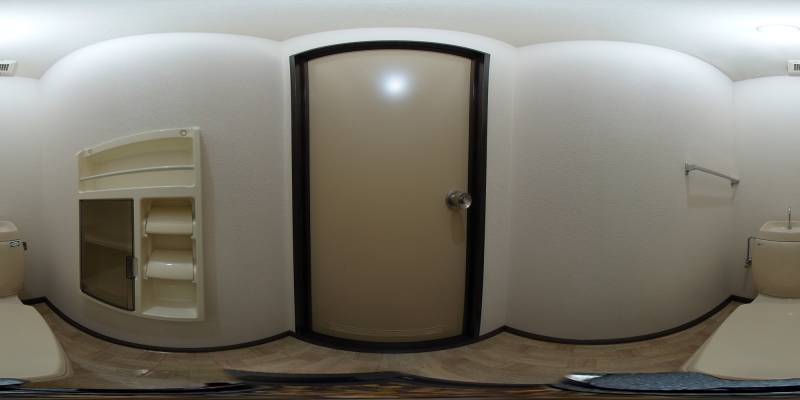 パノラマ画像トイレ